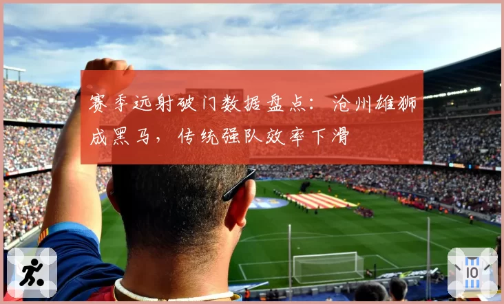 赛季远射破门数据盘点:沧州雄狮成黑马,传统强队效率下滑